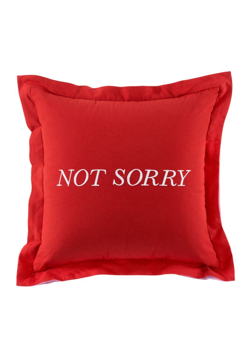 Sorry Rev Pillow
