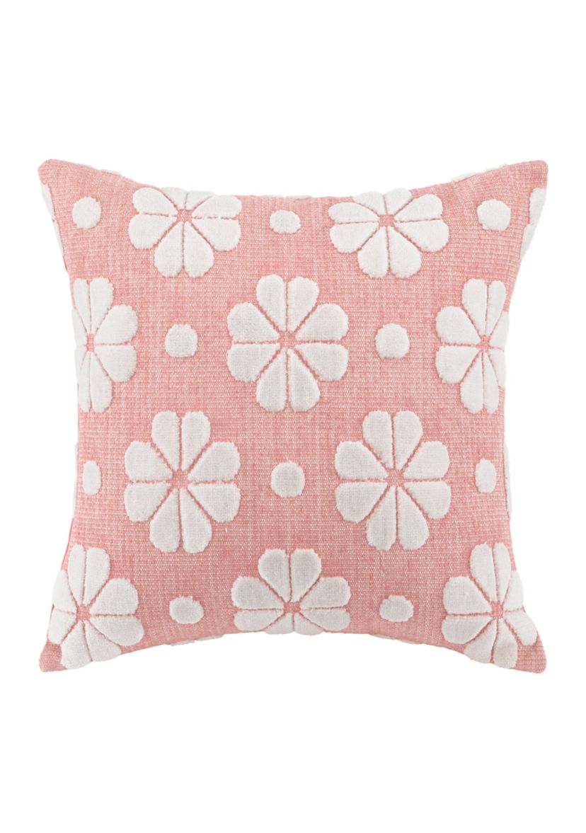 Spade Floral Pillow