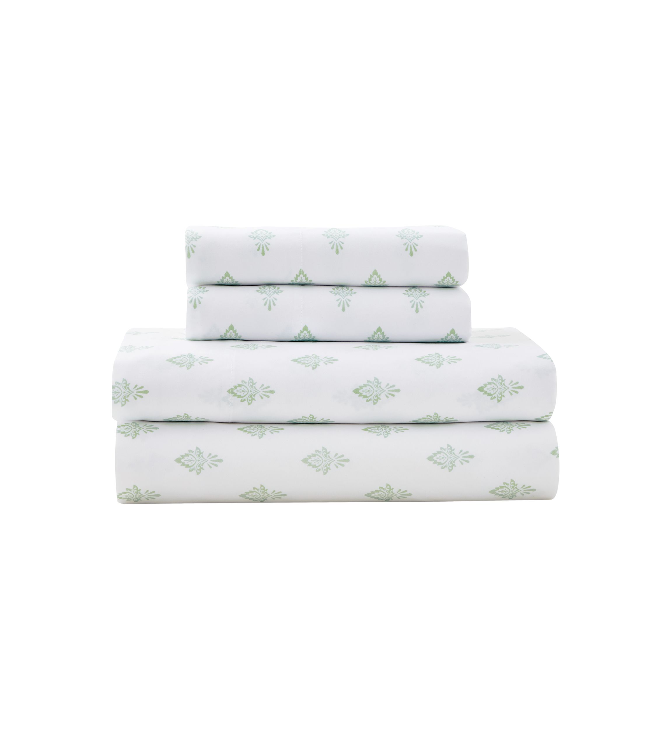 Floral Ogee 10-Piece Bedding Set