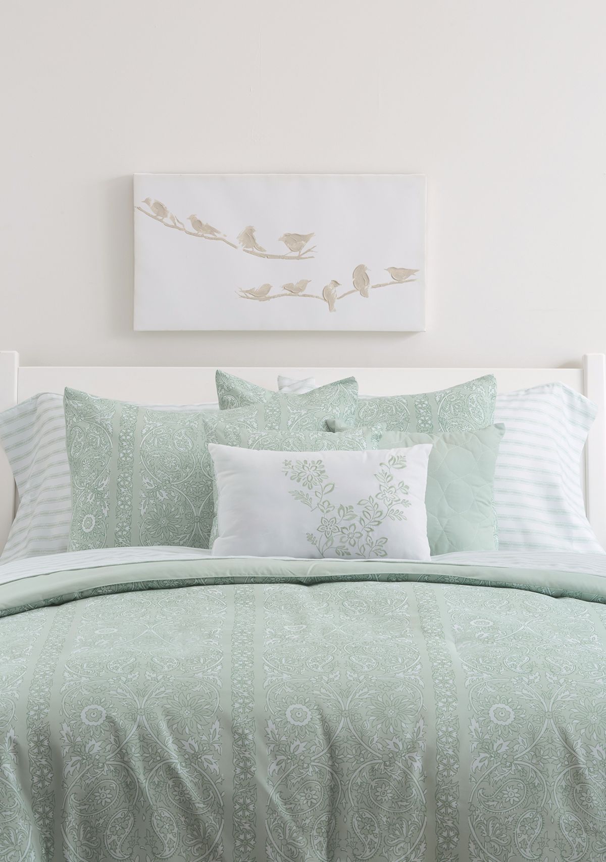 Perla Paisley 10-Piece Comforter Set
