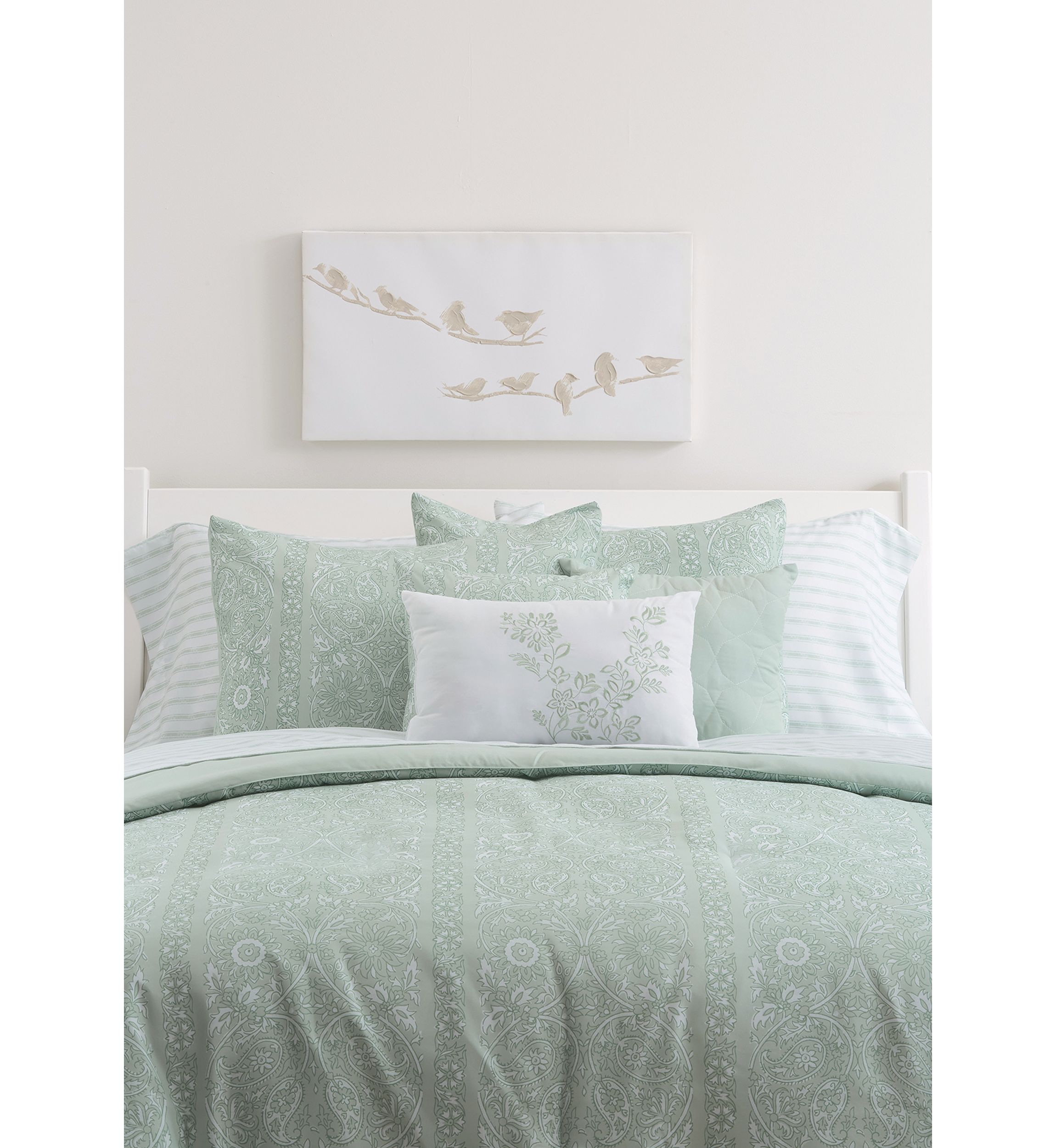 Perla Paisley 10-Piece Comforter Set