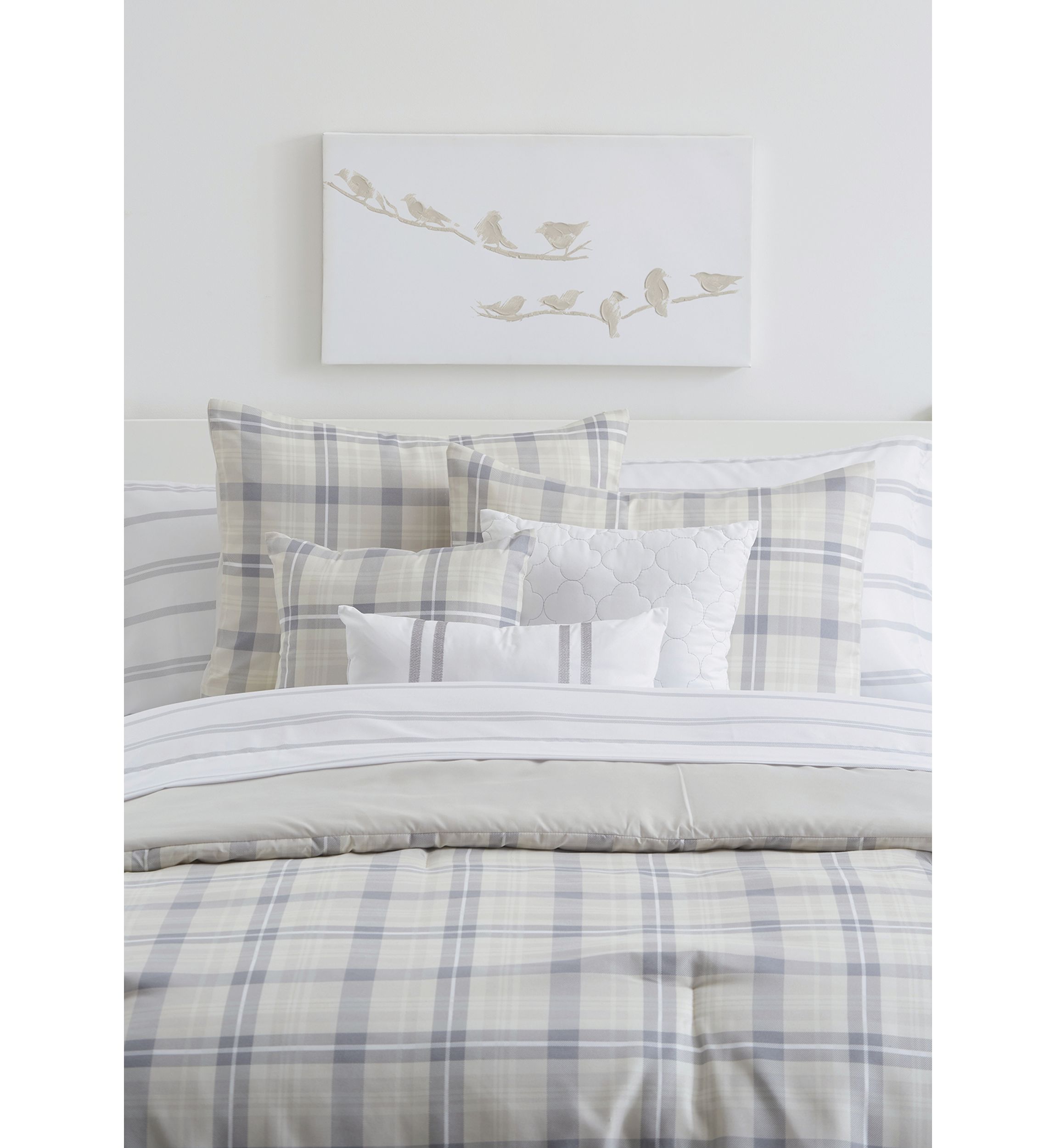 Plaid 10 Piece Comforter Set