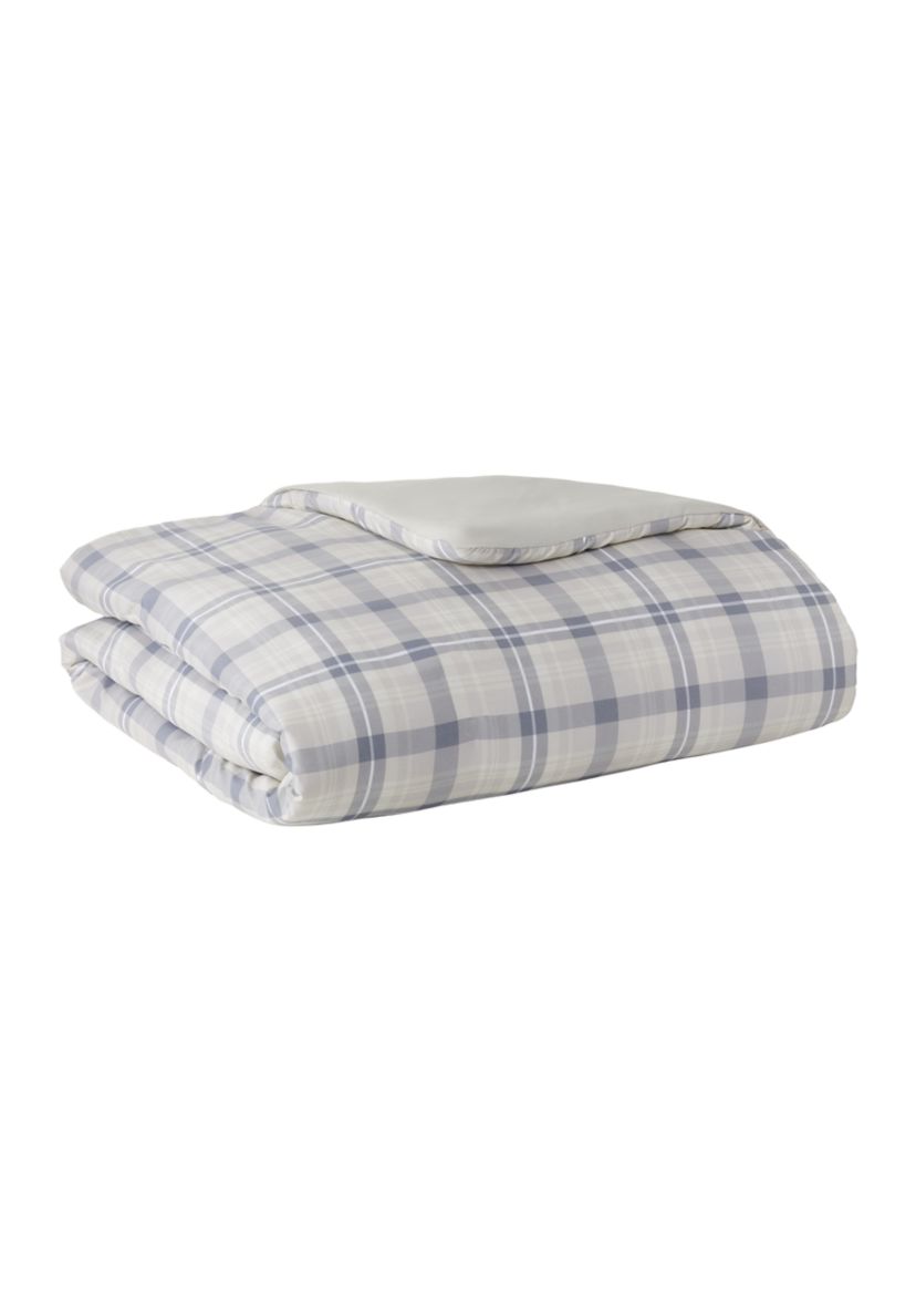 Plaid 10 Piece Comforter Set