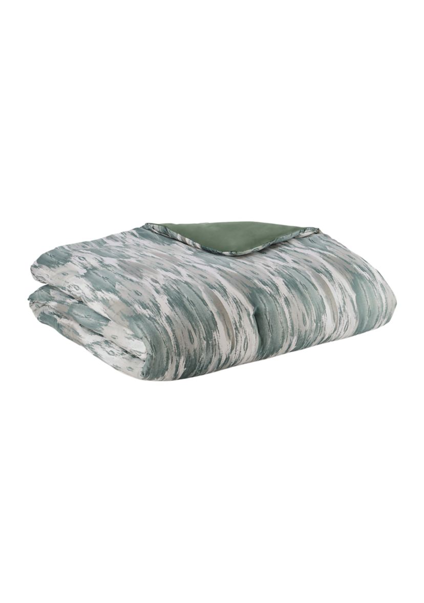 Abstract Ikat Comforter Set