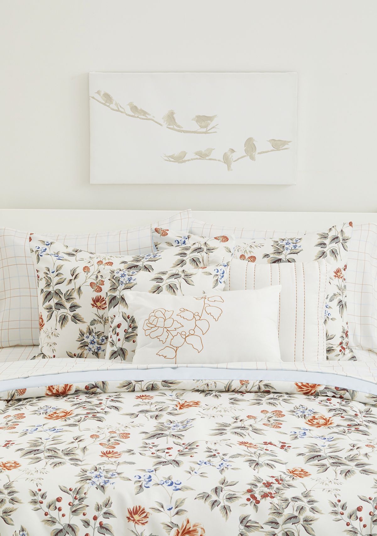 Floral Roadmap 10 Piece Comforter Set