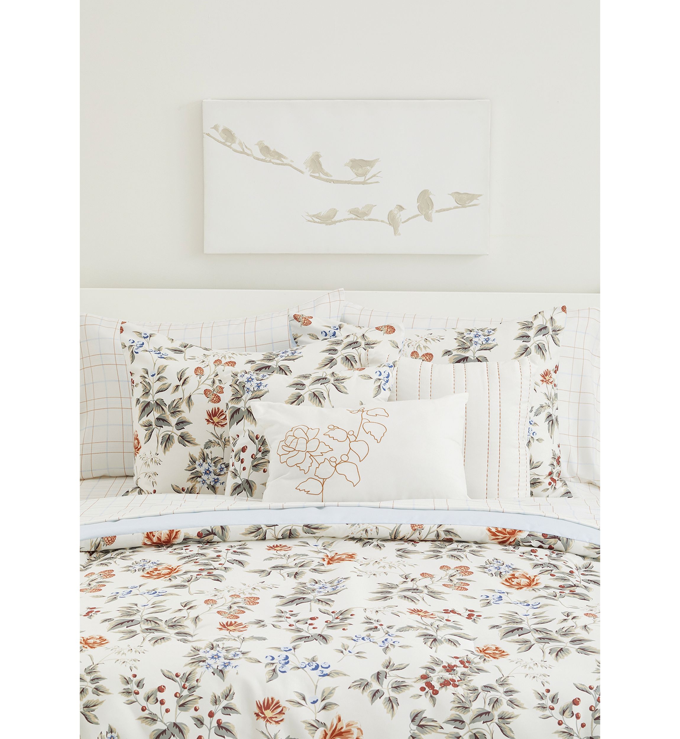 Floral Roadmap 10 Piece Comforter Set
