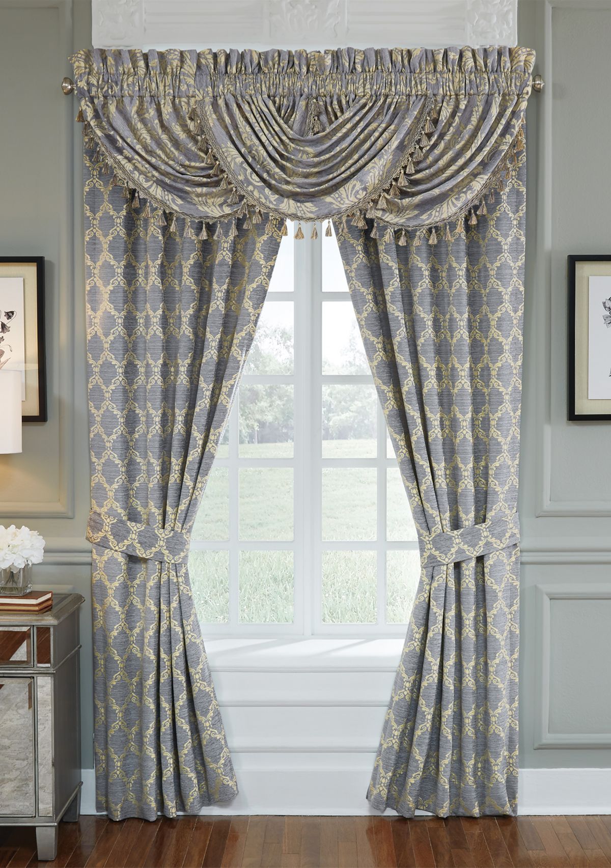 Nadia Pole Top Drapery Pair