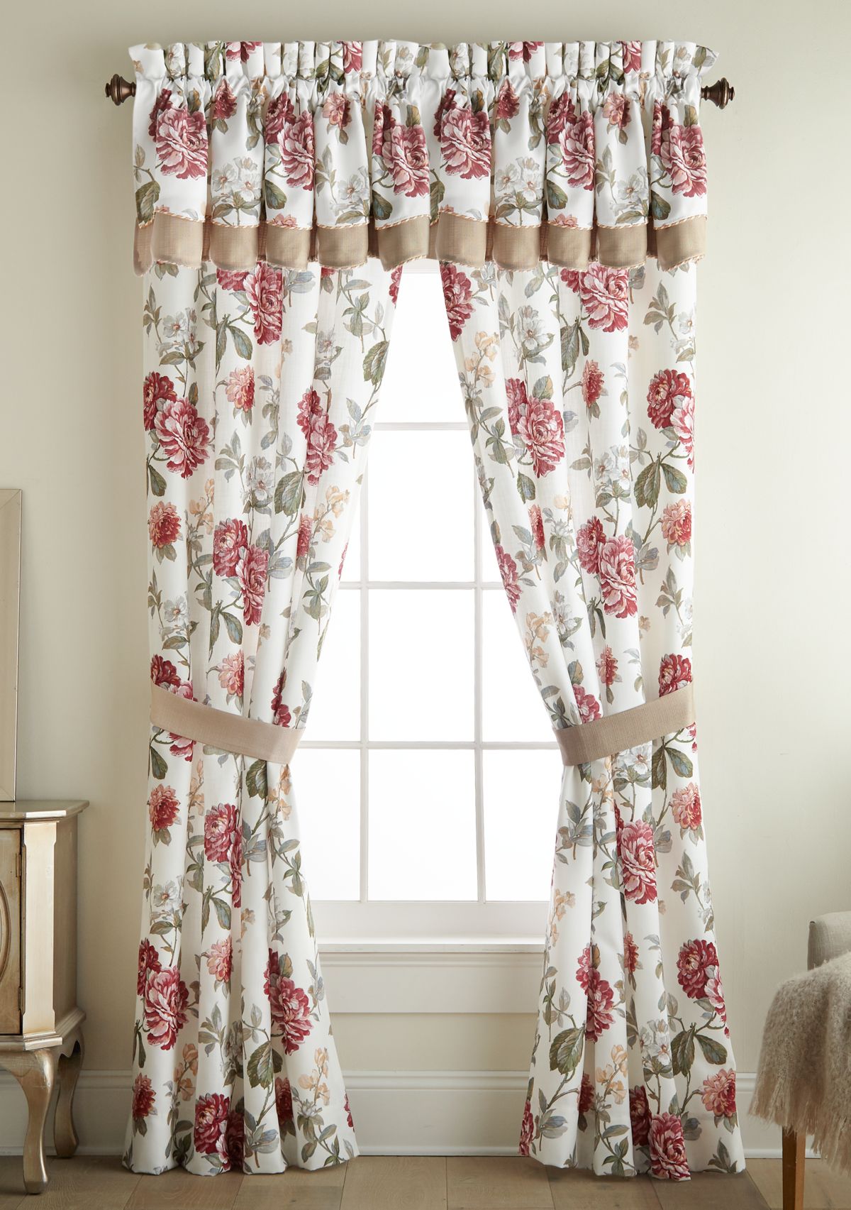 Fleur Curtain Panel Pair