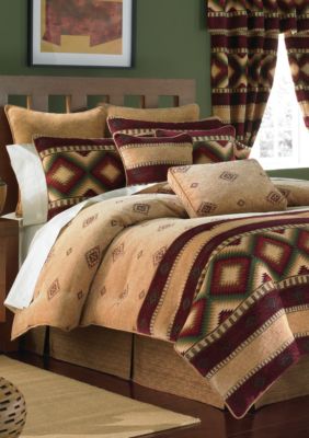 Navajo Camel King Comforter Set 110 In X 96 In Belk