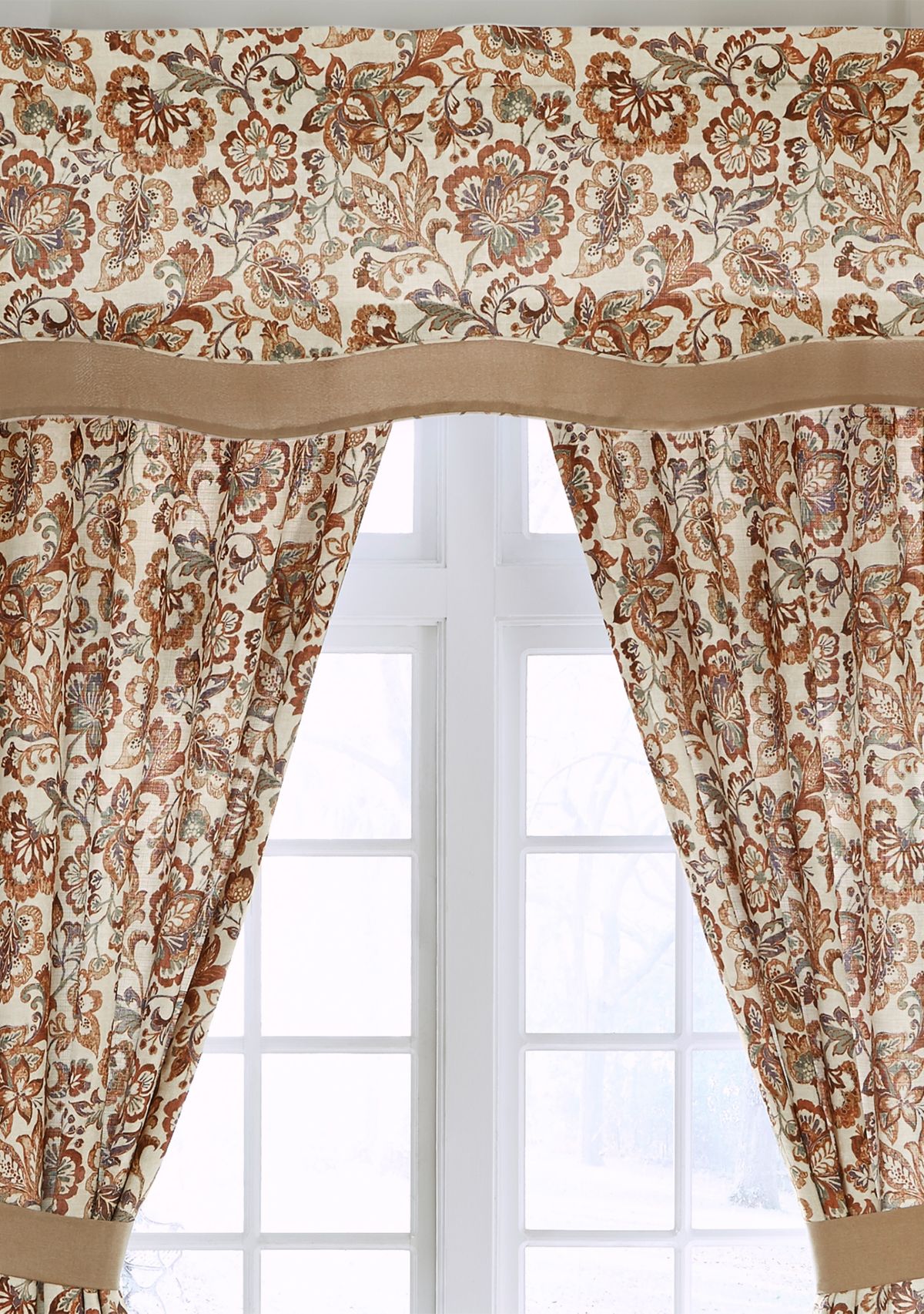 Delilah Layered Scalloped Valance