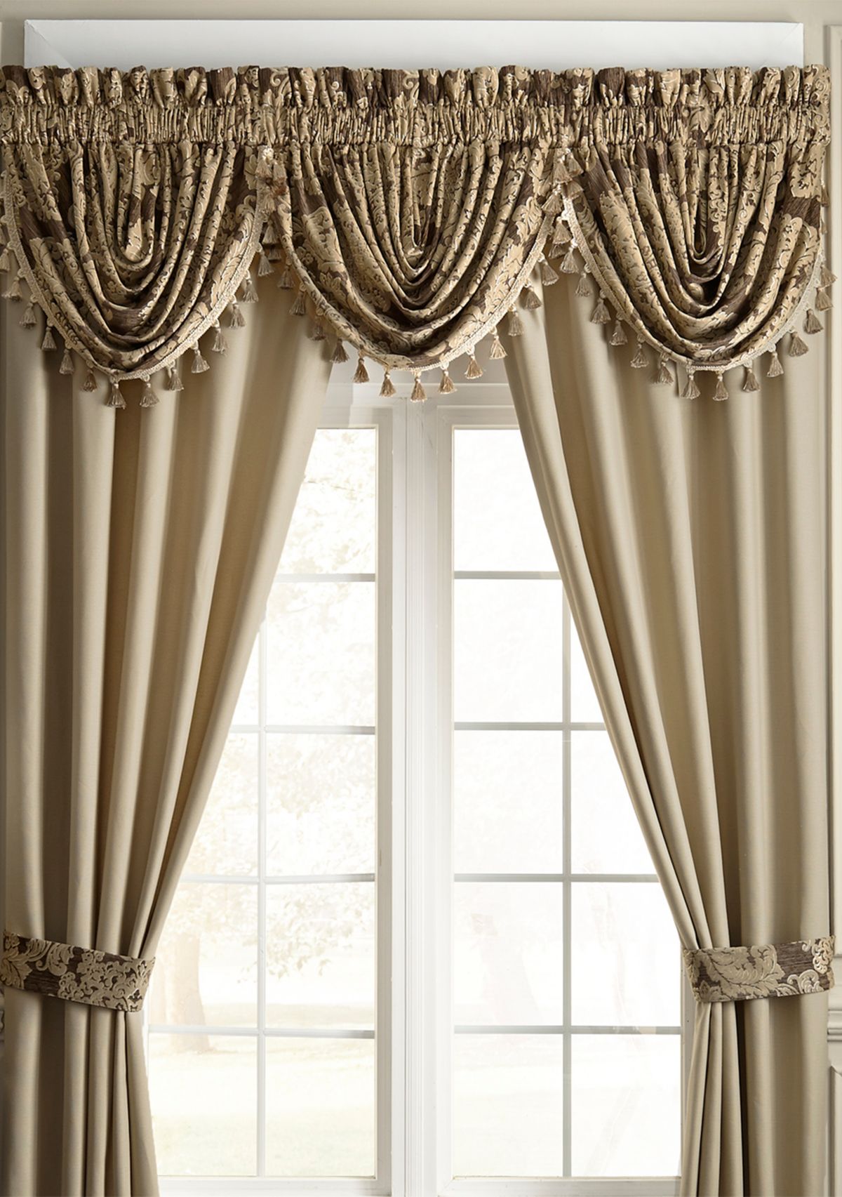 Sorina Waterfall Swag Valance