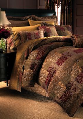 Croscill Galleria Red Queen Comforter Set 92 In X 96 In