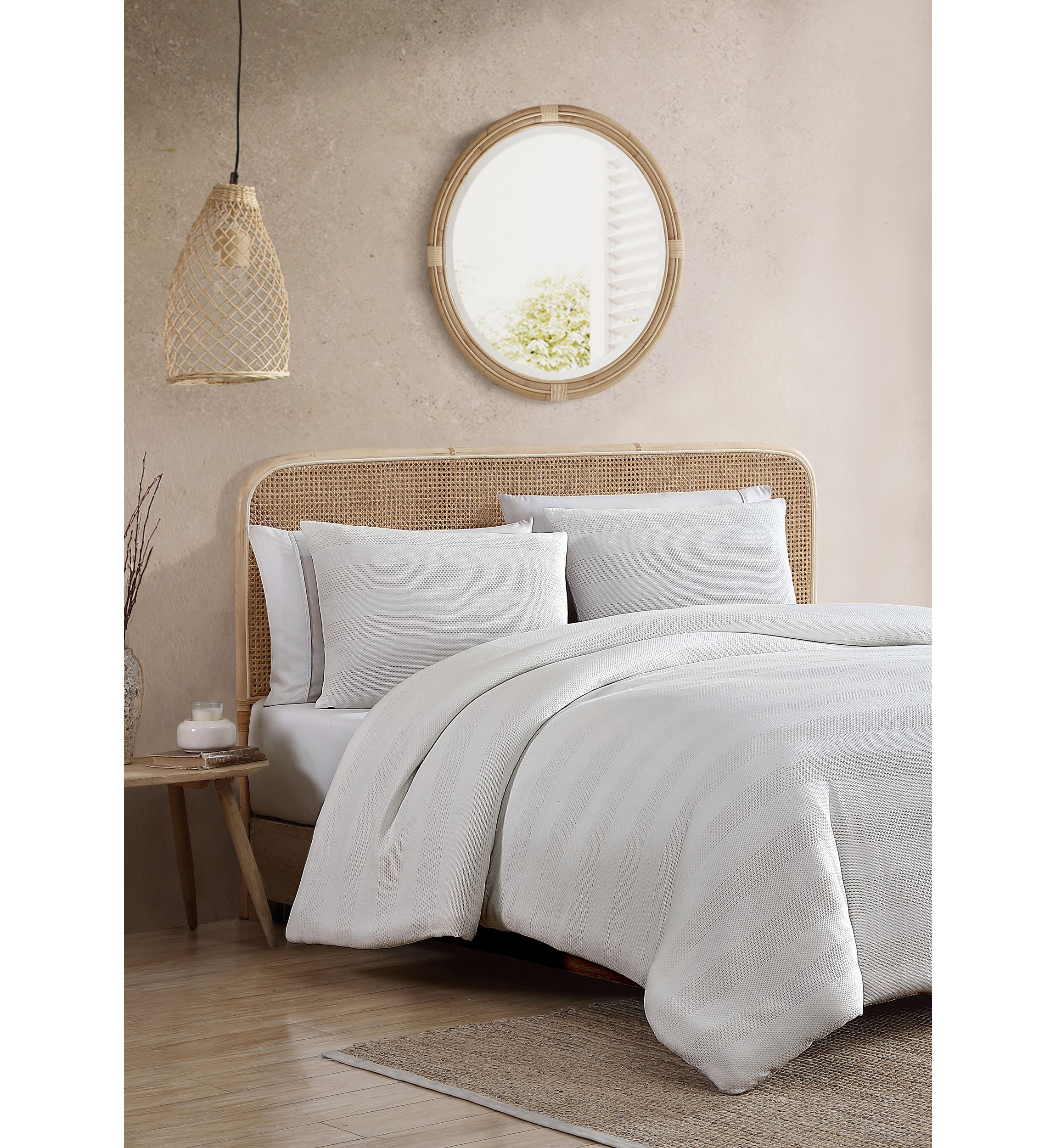 Yarn Dyed Stripe Comforter Set