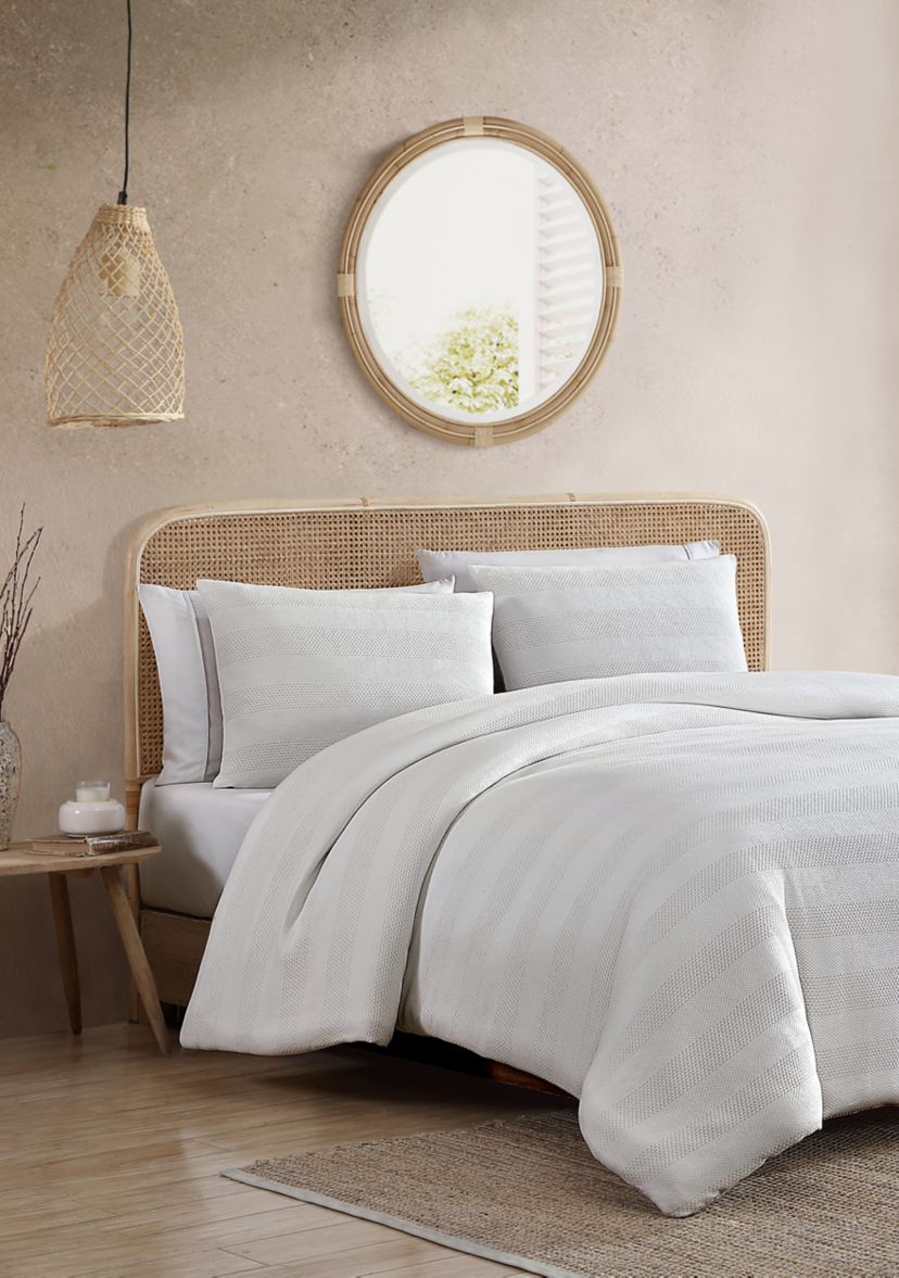 Yarn Dyed Stripe Comforter Set