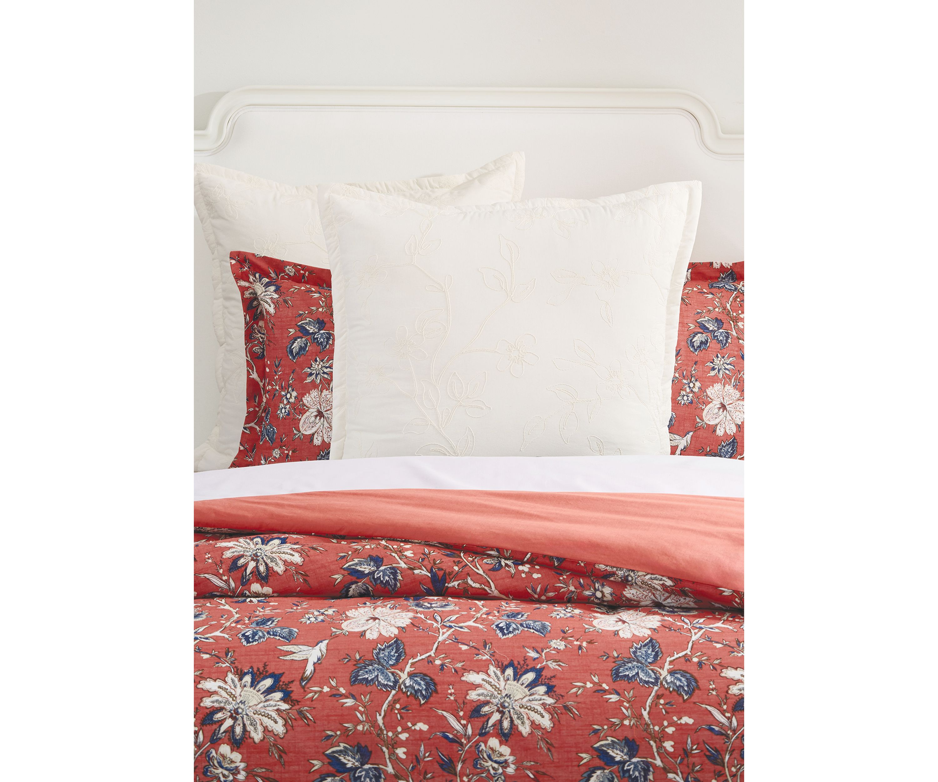 First Blooms Terracotta 3 Piece Comforter Set
