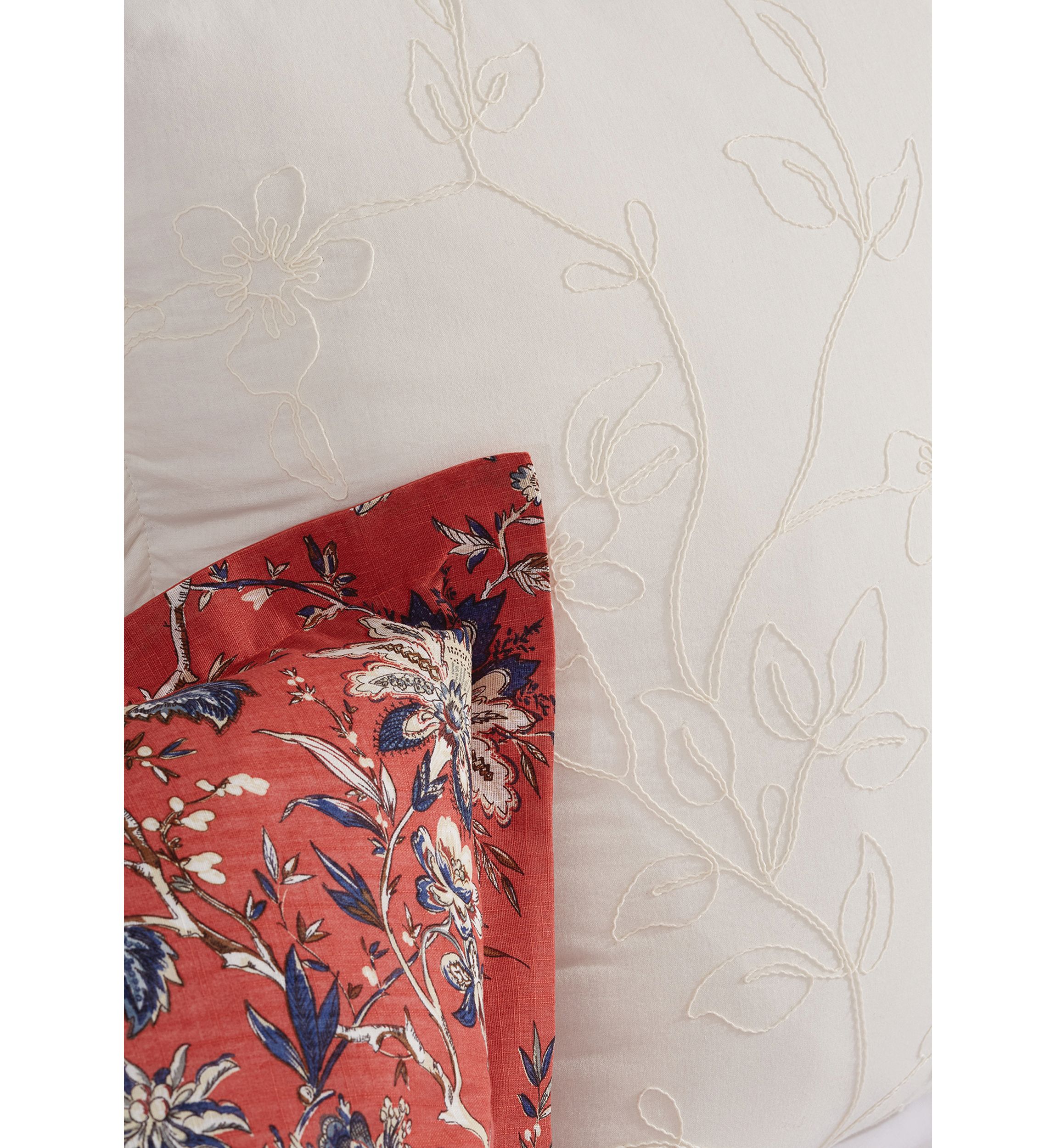 First Blooms Terracotta 3 Piece Comforter Set