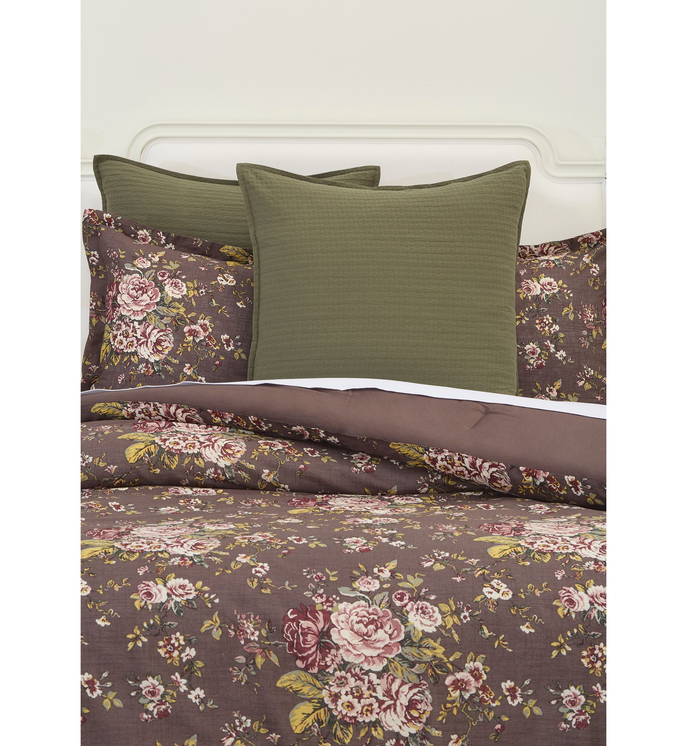 Vintage Floral Comforter Set