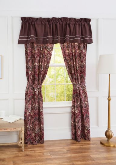 Hillside Paisley Drapery Pair