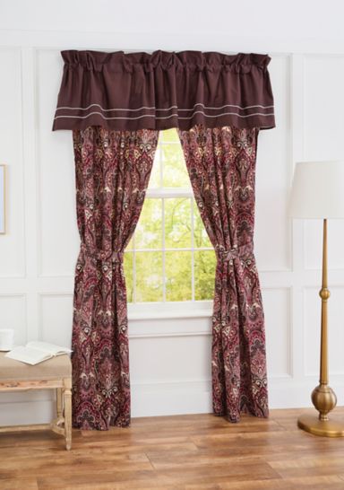  Hillside Paisley Valance