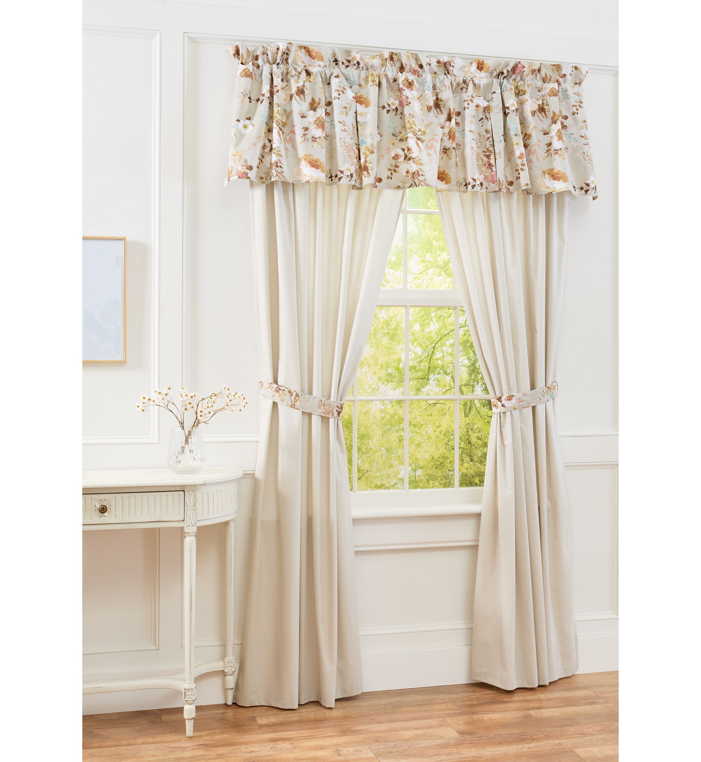 Winter Blooms Drapes
