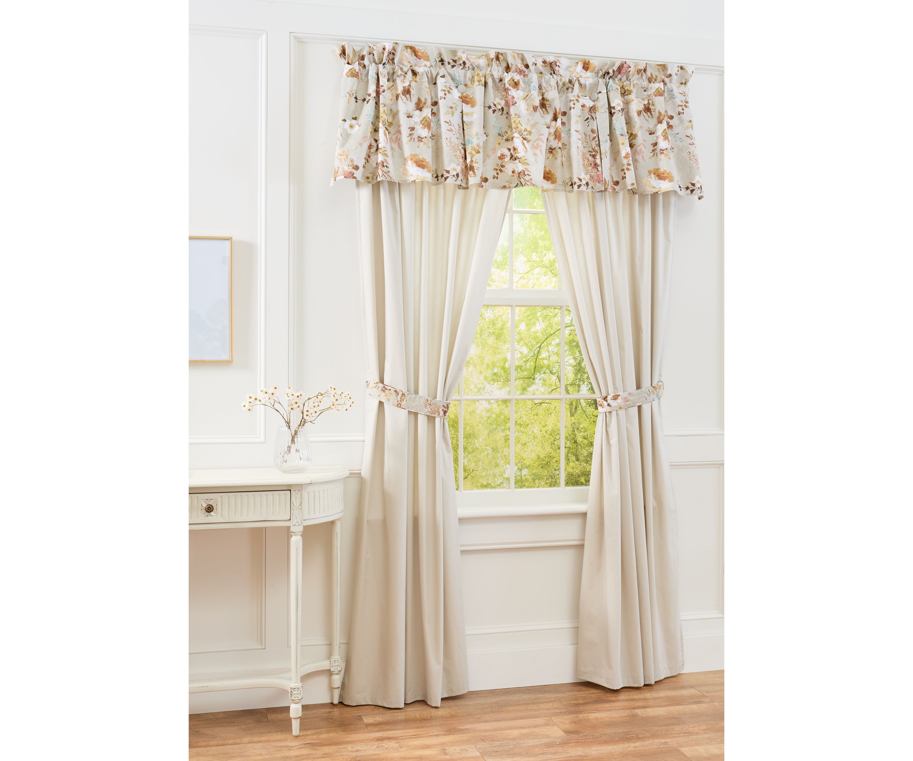 Winter Blooms Drapes