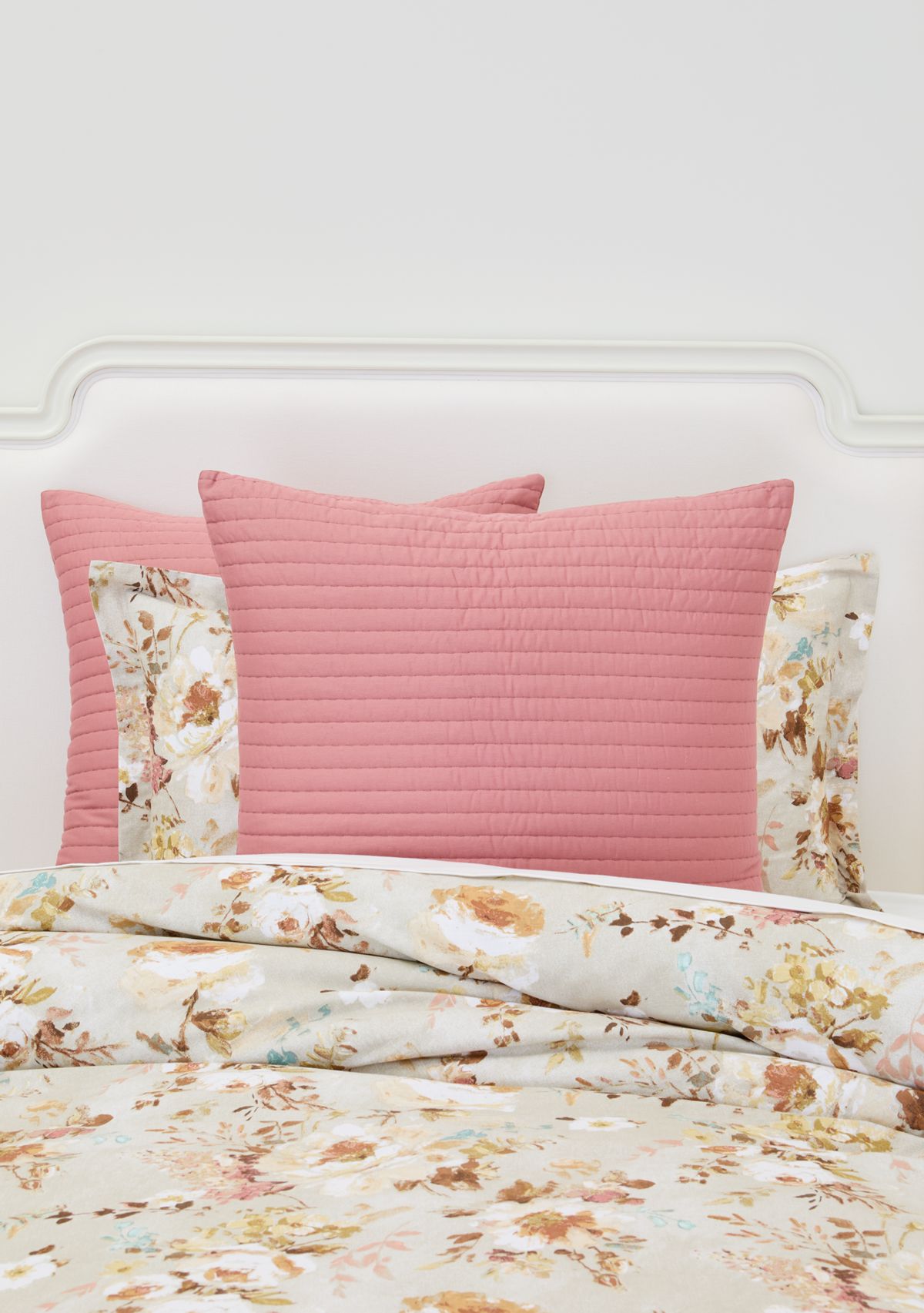 Winter Blooms Euro Sham