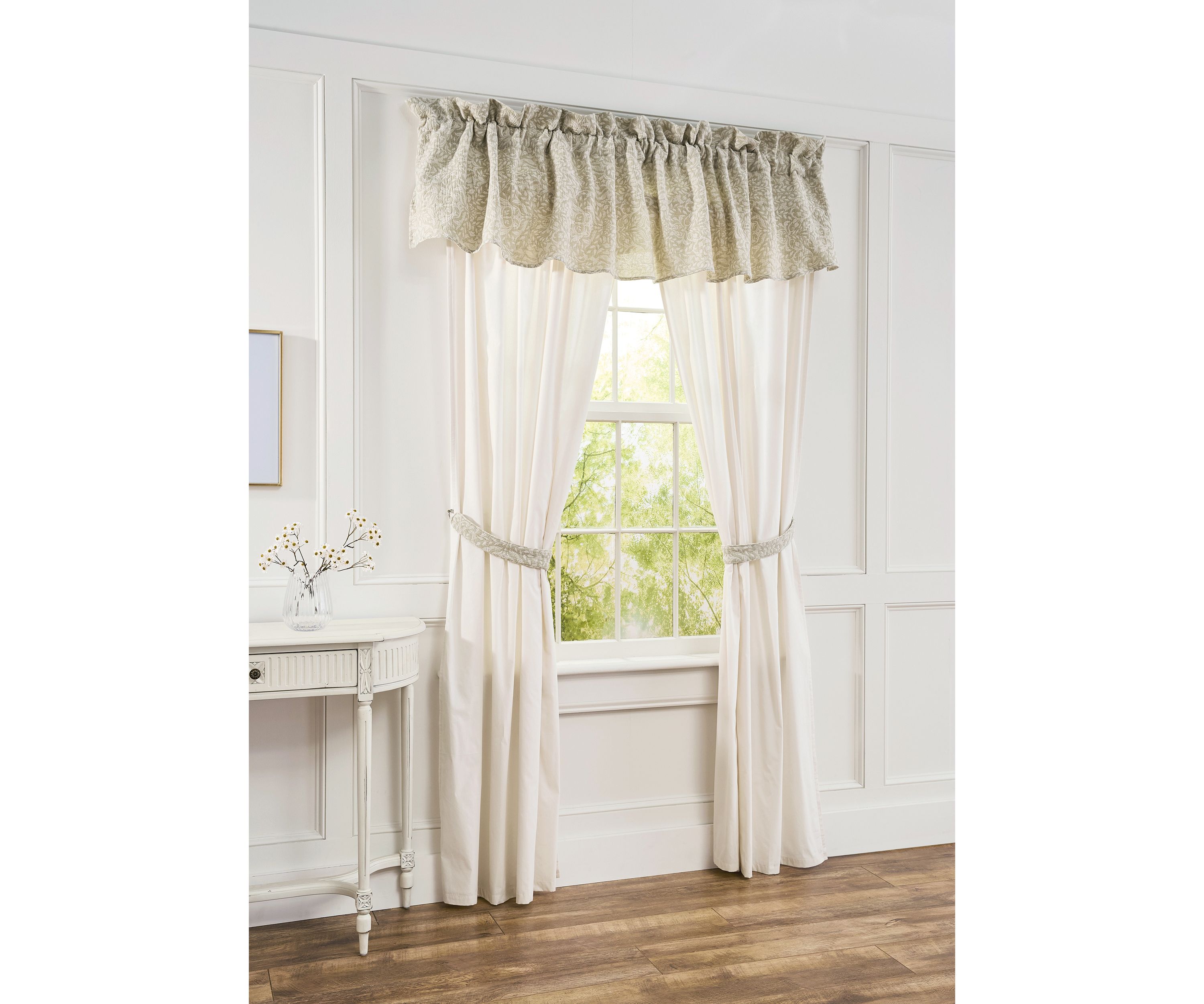 Sylvan Drapery Pair with Tiebacks
