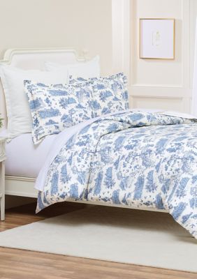 Toile Comforter Set