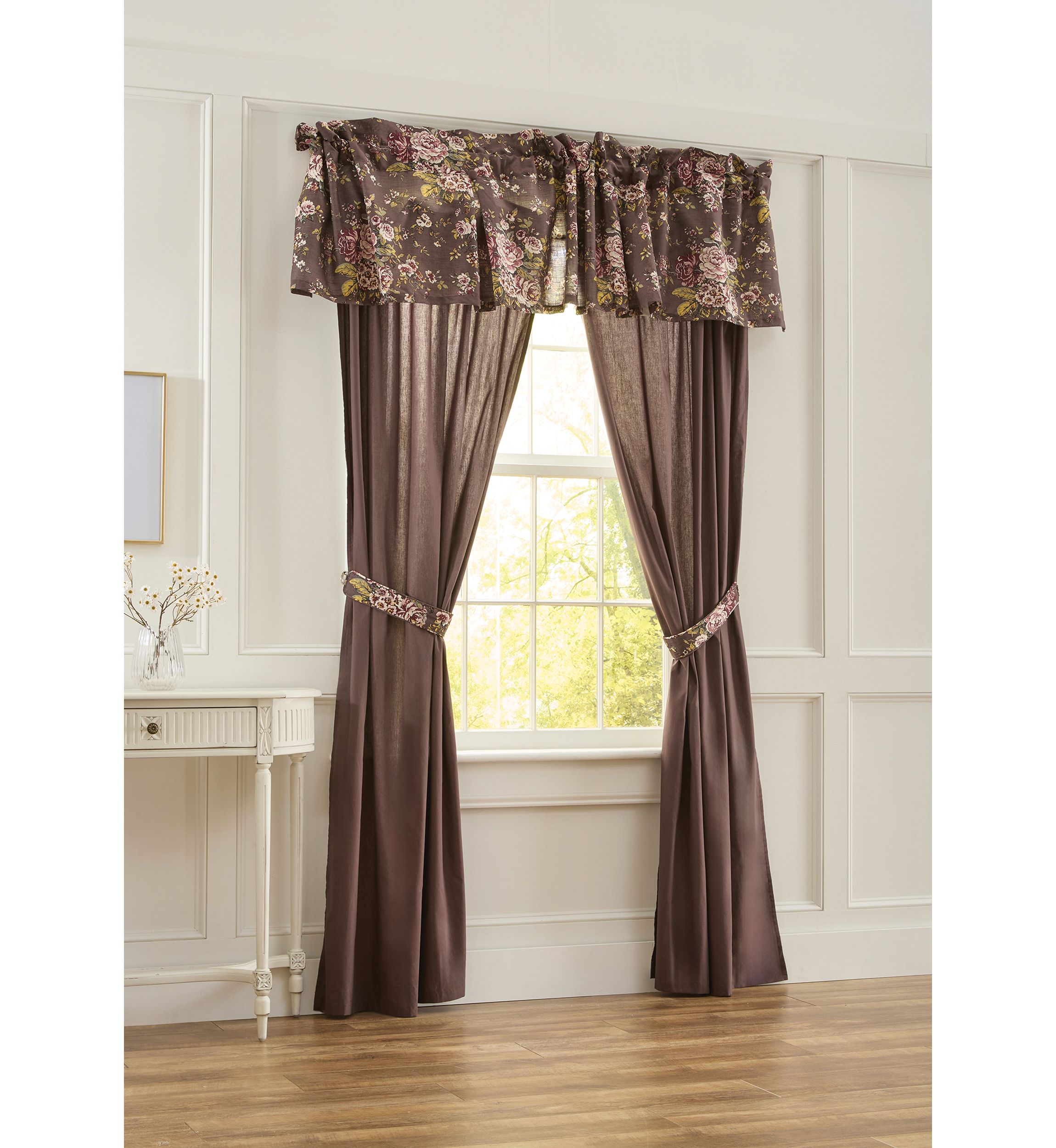 Vintage Floral Valance