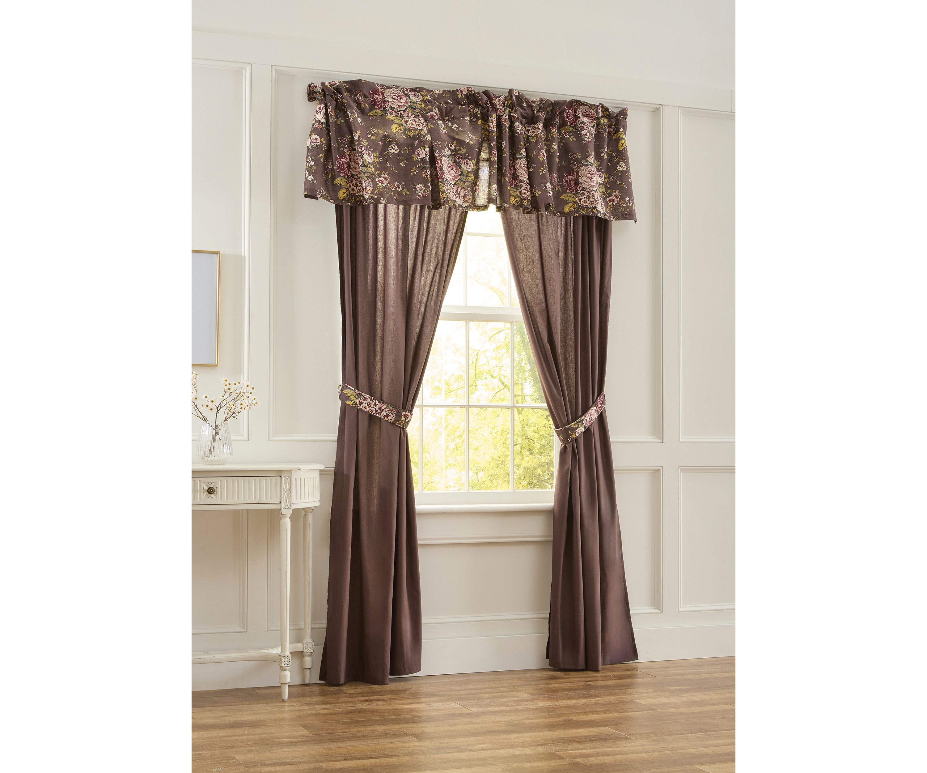 Vintage Floral Valance