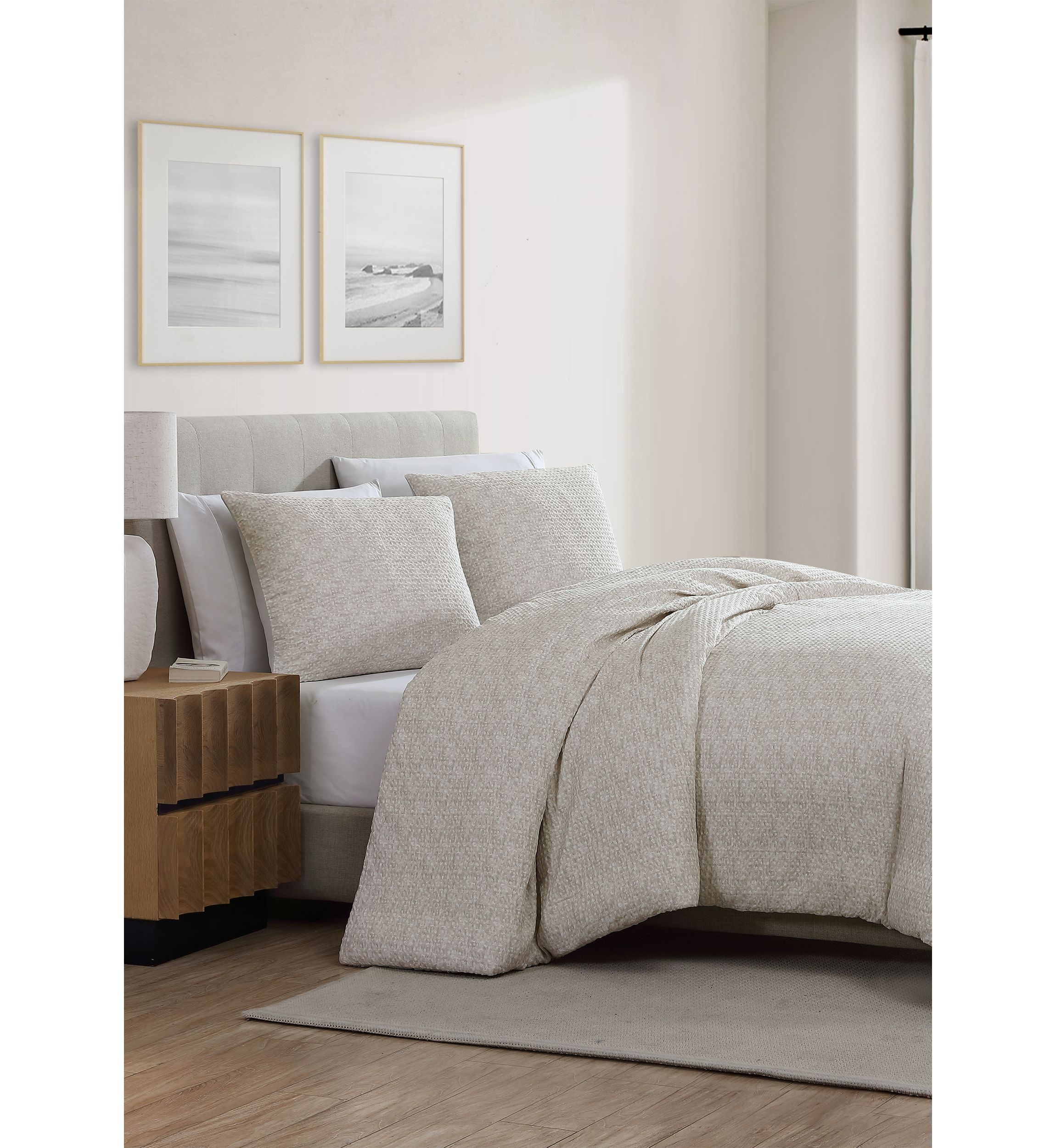 Sutton Waffle Comforter Set