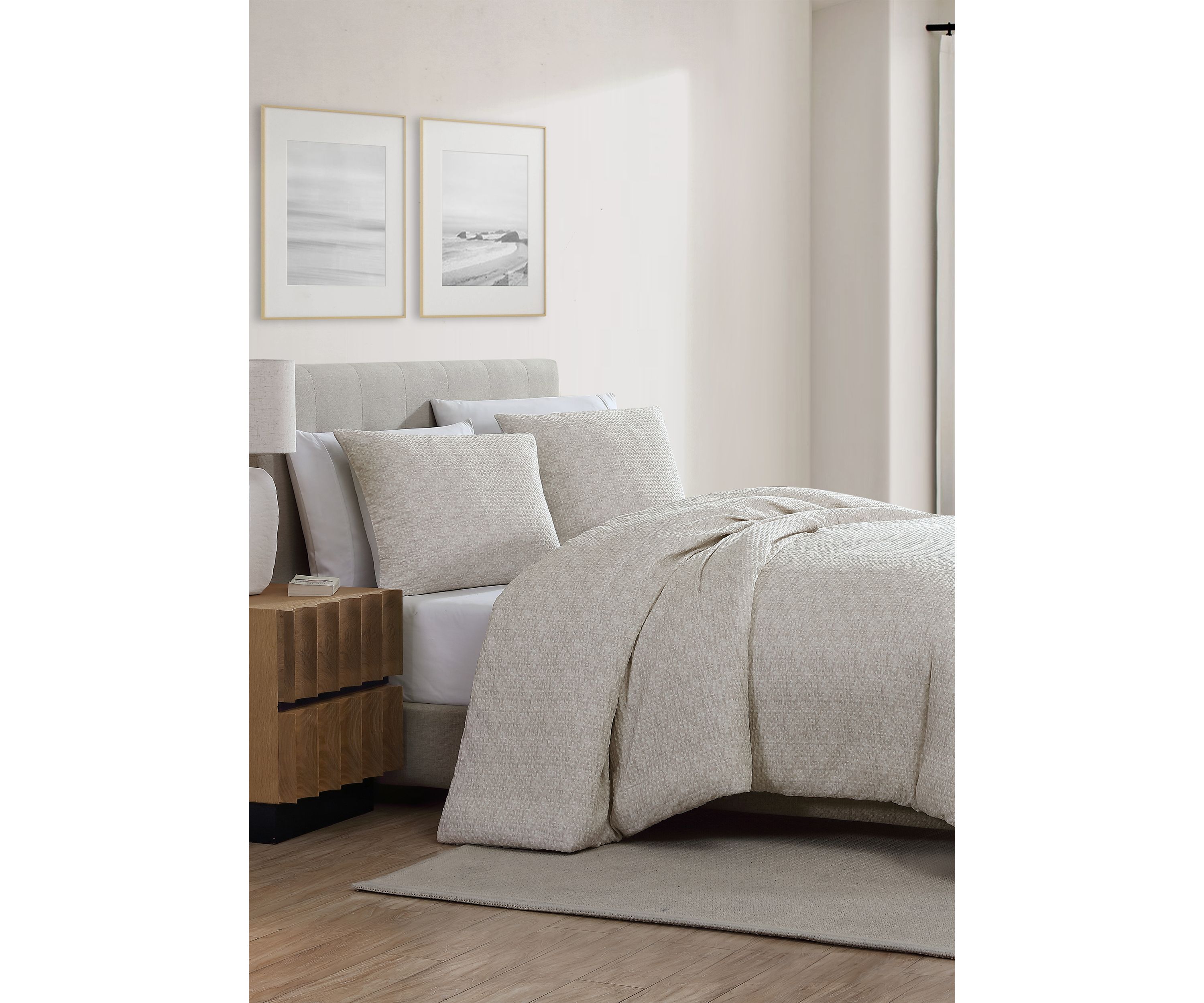 Sutton Waffle Comforter Set