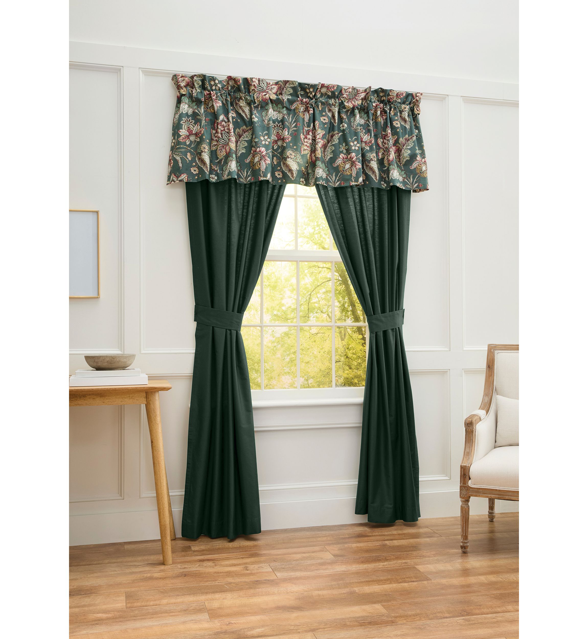 Grand Garland Drapery Panels Set 