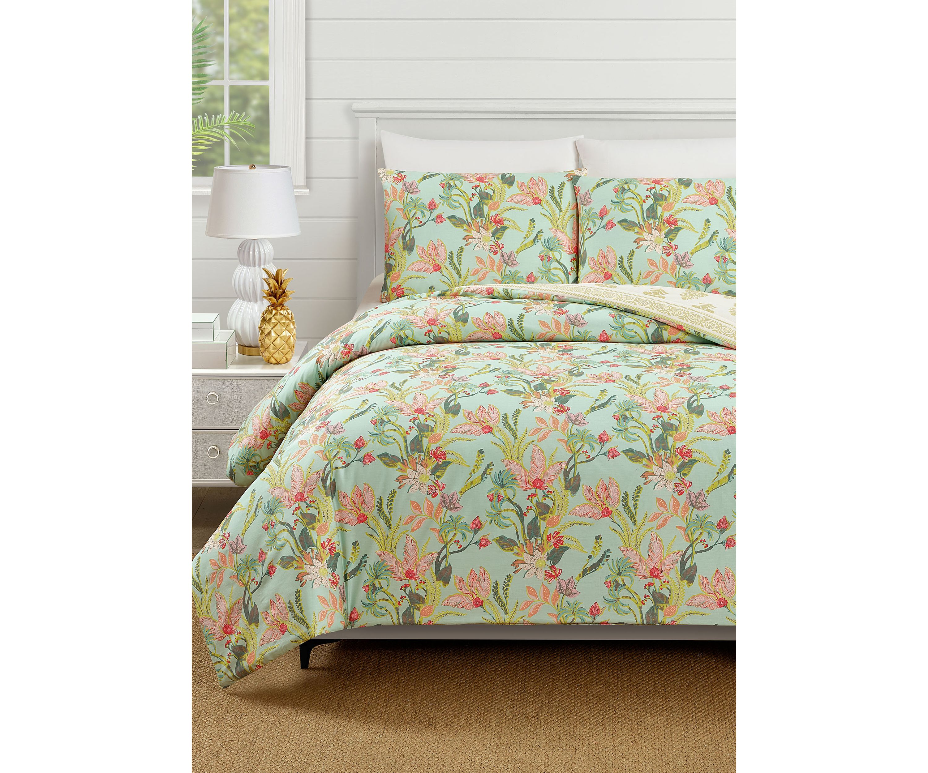 Queenie Tropical 3-Piece Comforter Set