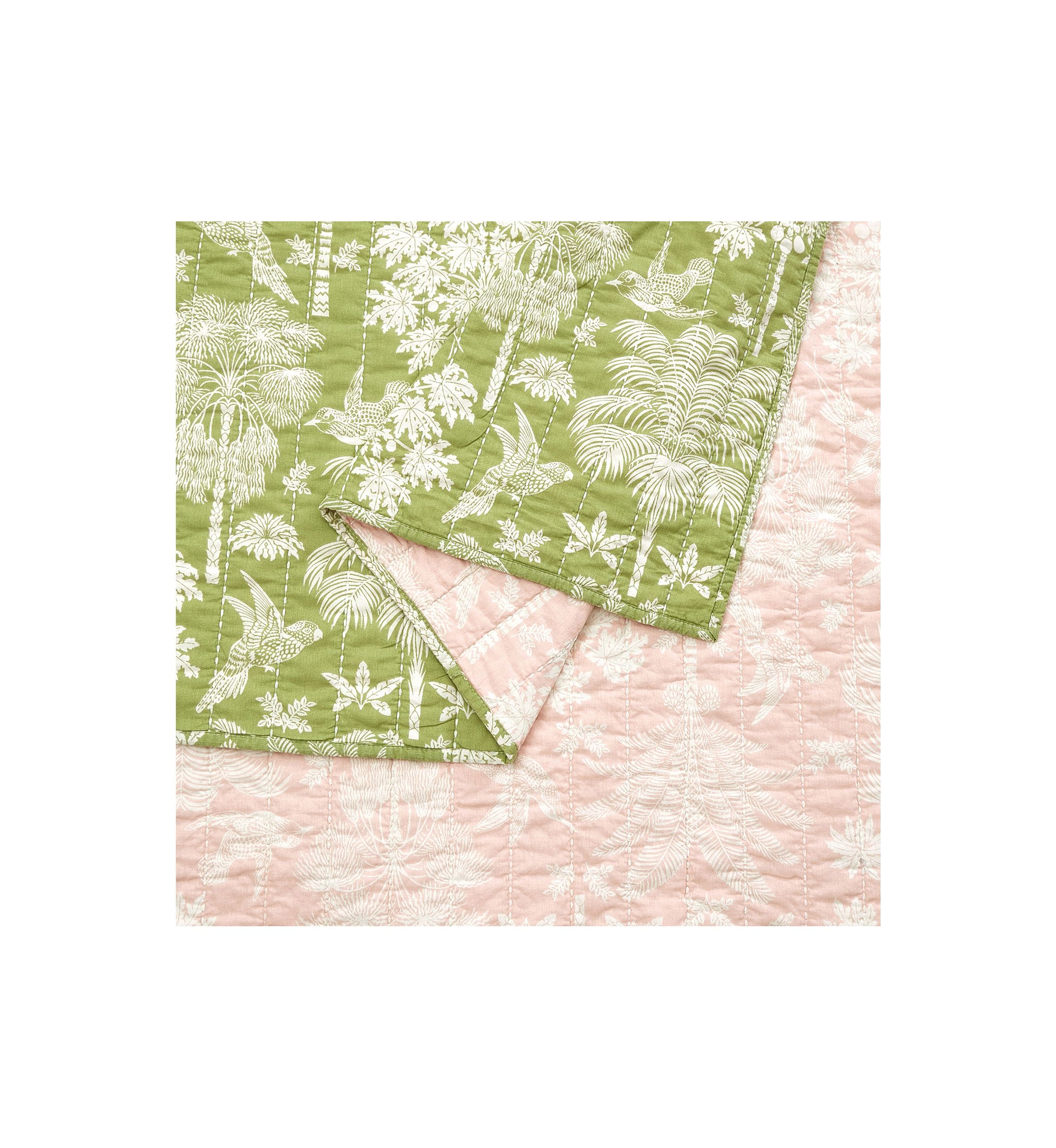 Queenie Palm Royale Quilt Set