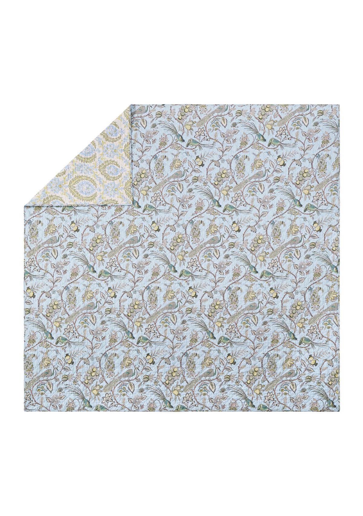 Sugar Mill Peacock Quilt Set