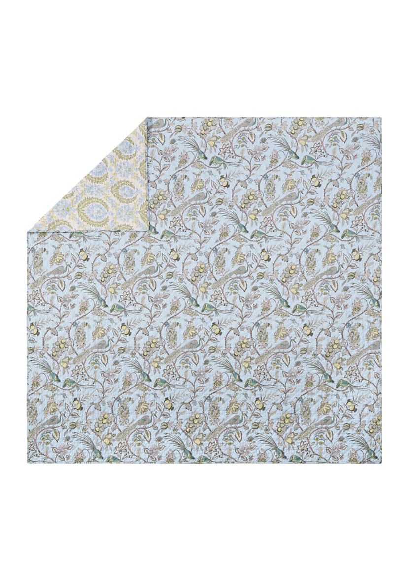 Sugar Mill Peacock Quilt Set