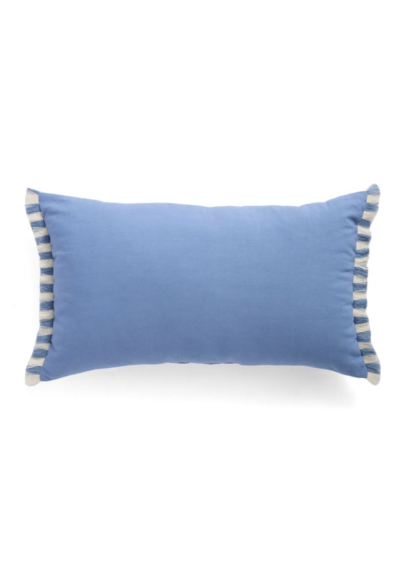 Hamilton Seahorse Embroidered Decorative Pillow