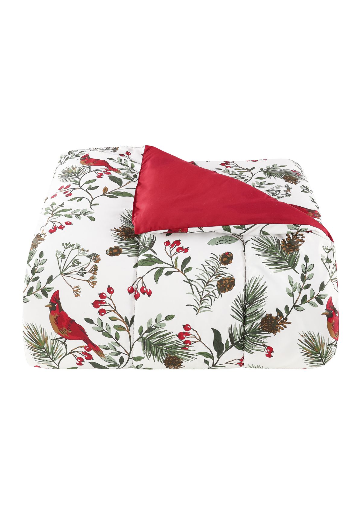 Holiday Cardinal 5-Piece Comforter Set
