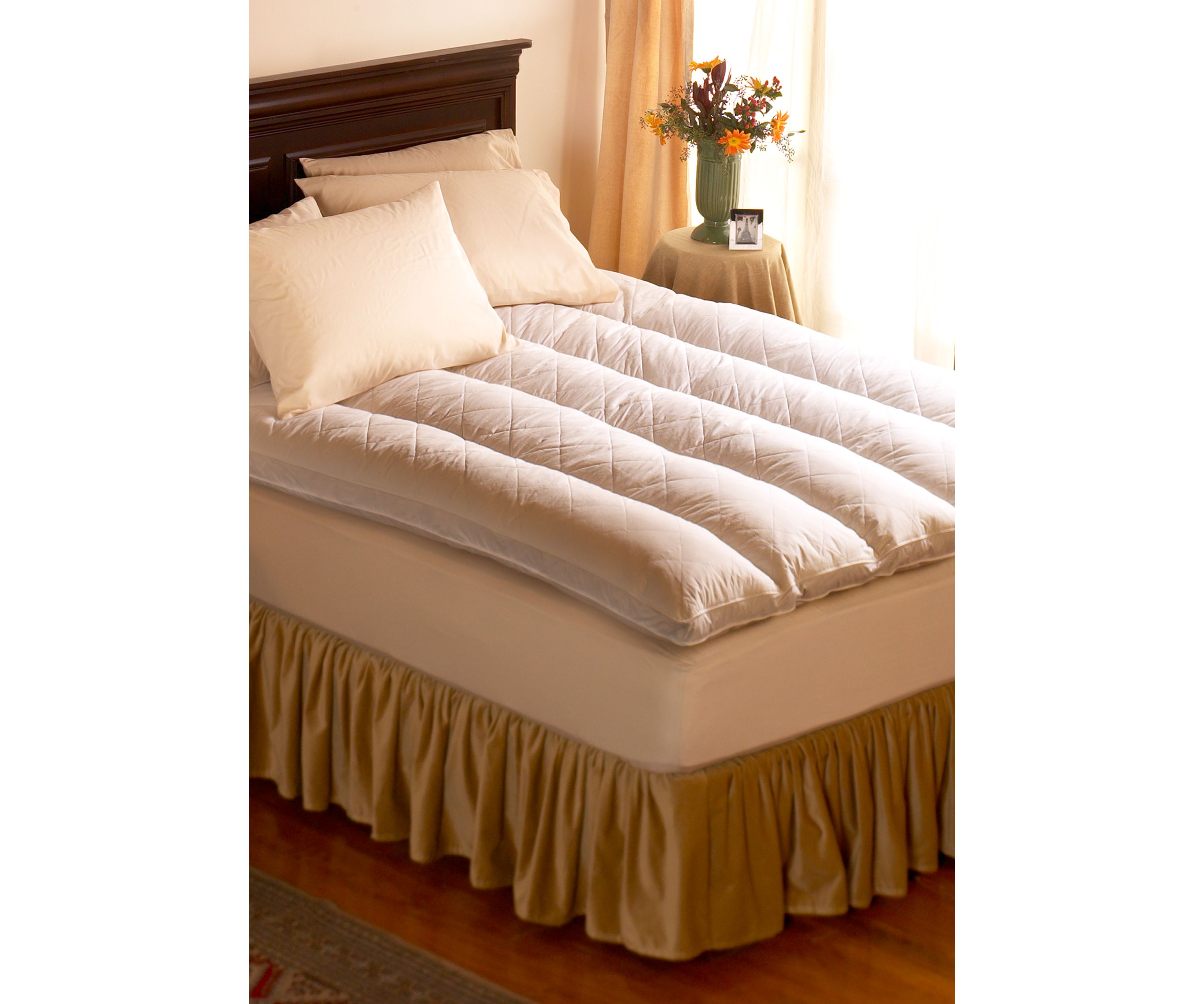 Quilt Top Feather Bed