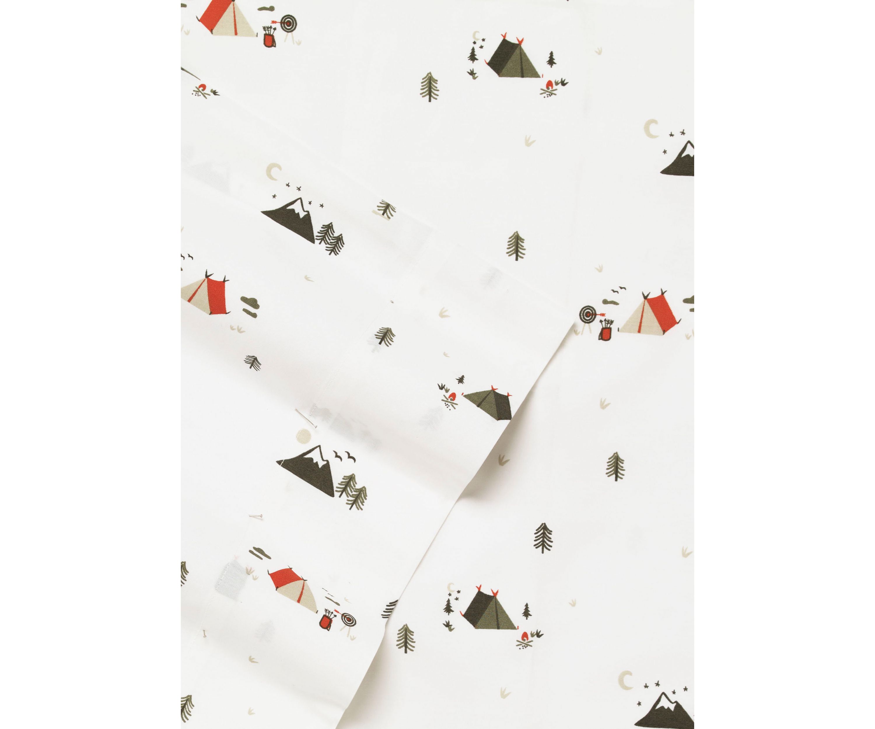 Cascade Camping Cotton Percale Sheet Set