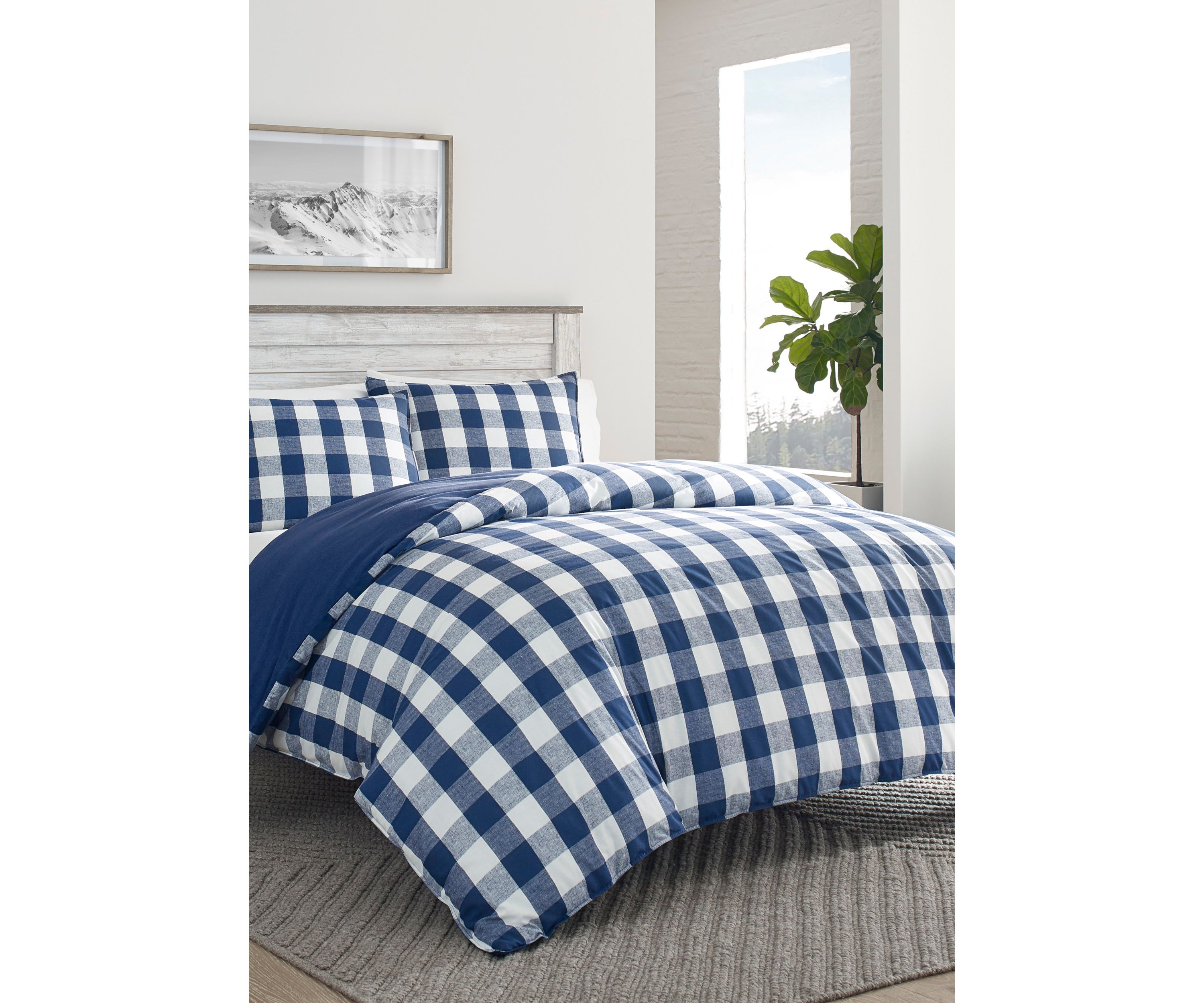 Lakehouse Plaid Cotton Comforter Sham Set