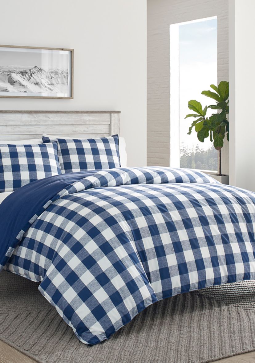 Lakehouse Plaid Cotton Comforter Sham Set