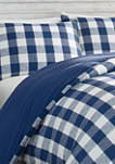 Lakehouse Plaid Cotton Comforter Sham Set