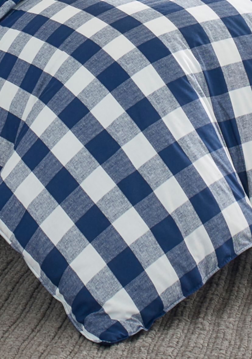 Lakehouse Plaid Cotton Comforter Sham Set