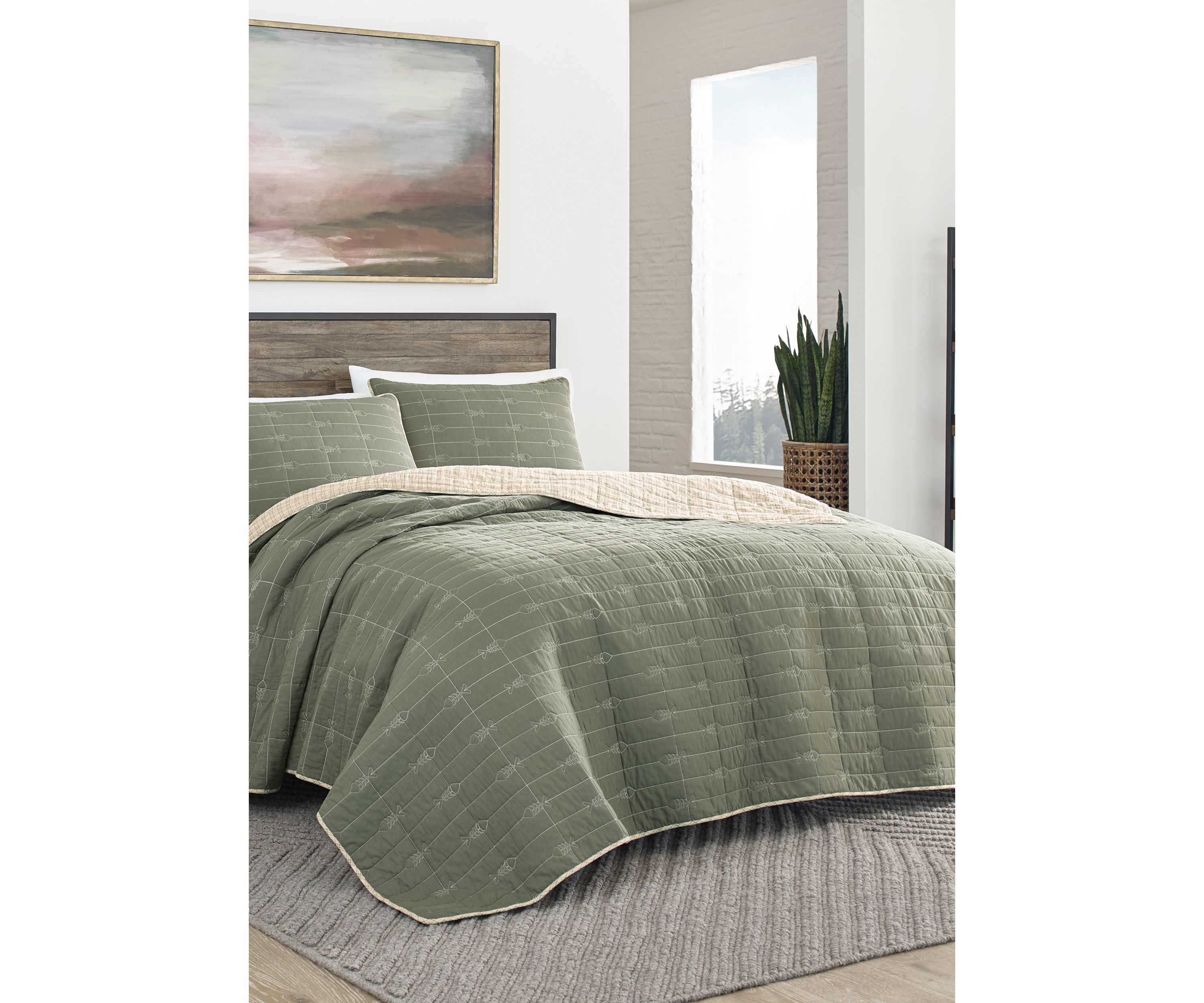Troutdale Cotton Quilt Sham Set