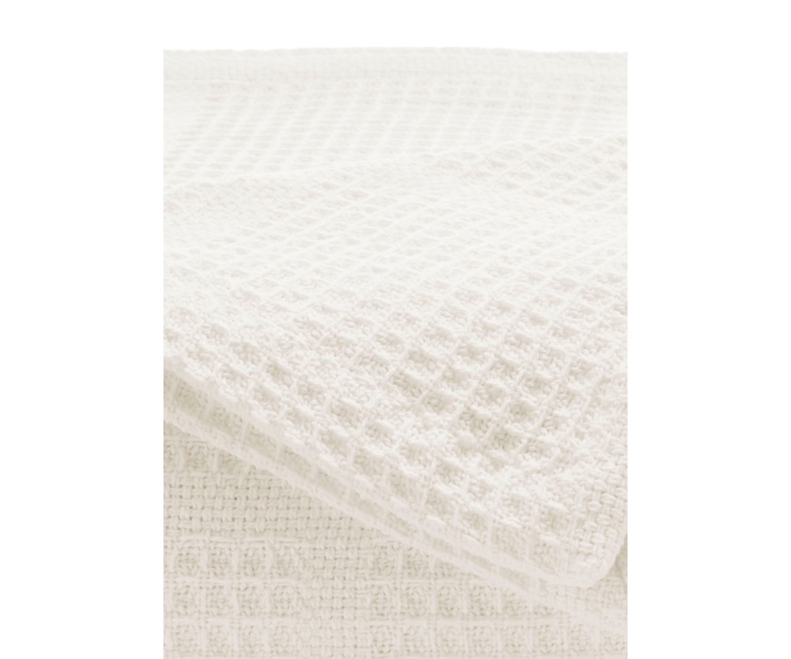 Essentials Waffle Grid Cotton Blanket