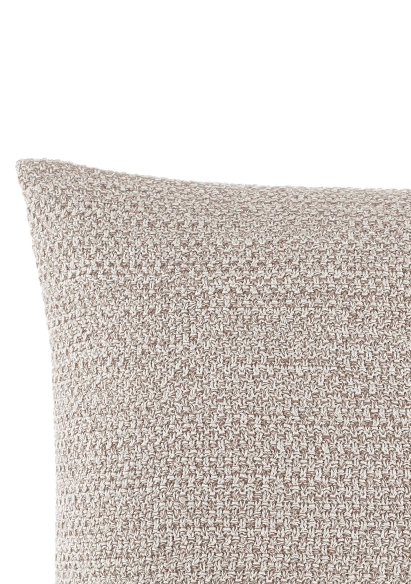 Essentials Marled Knit Cotton Throw Pillow