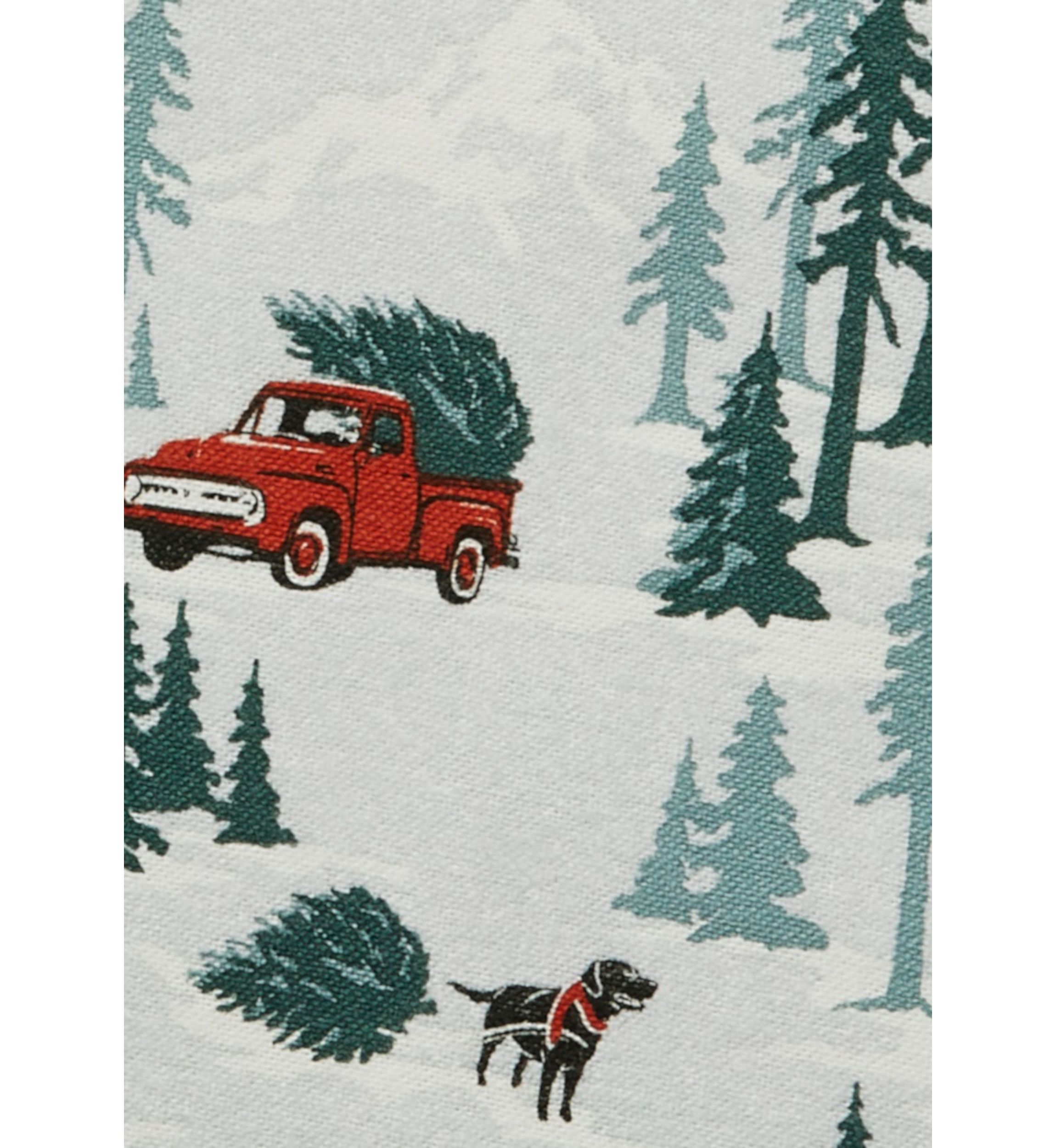 Tree Farm Flannel Sheet Set