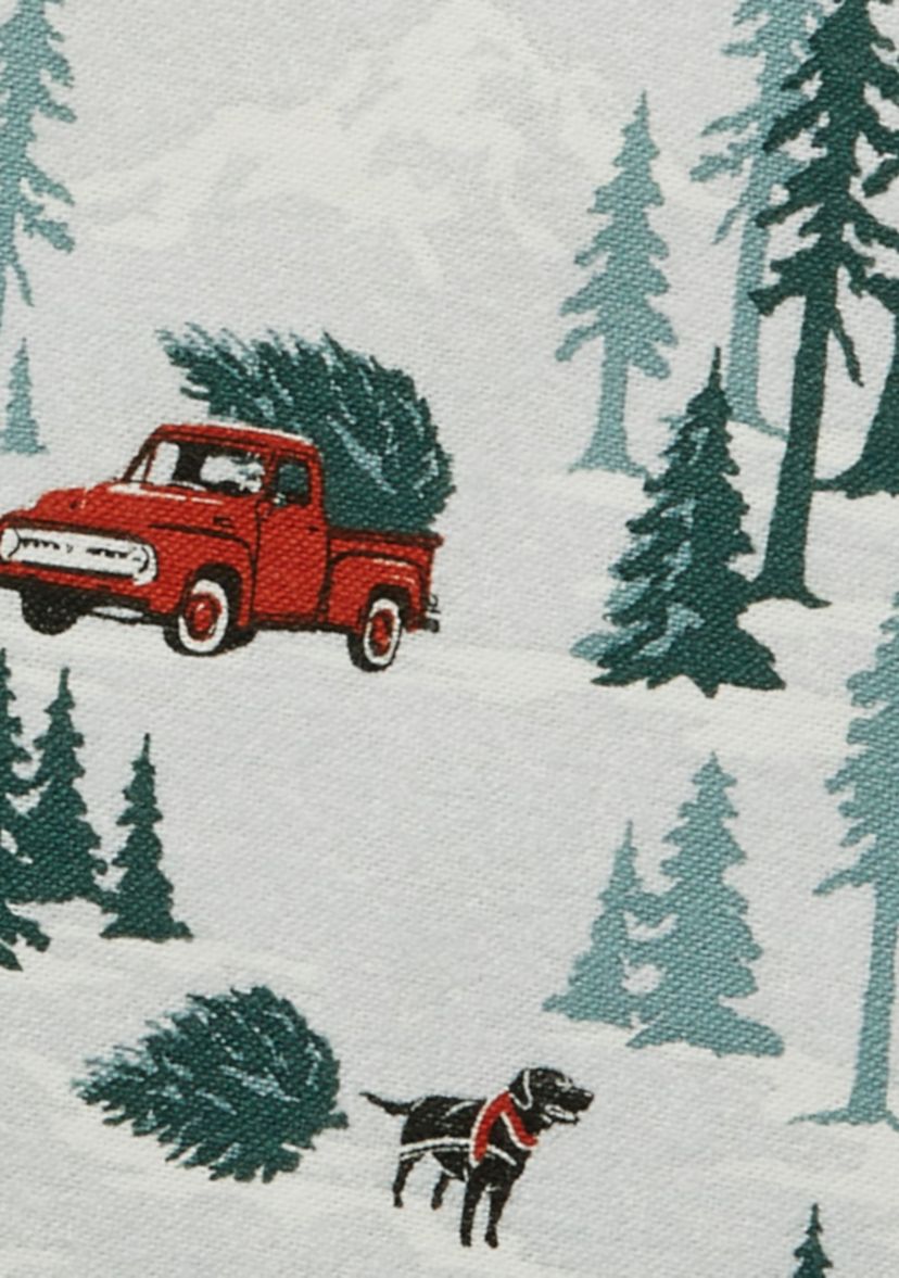 Tree Farm Flannel Sheet Set